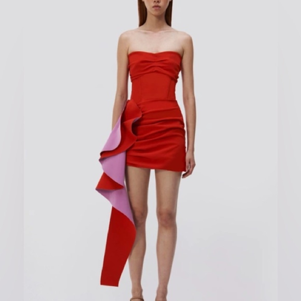 Red Mini Dress - Simkhai